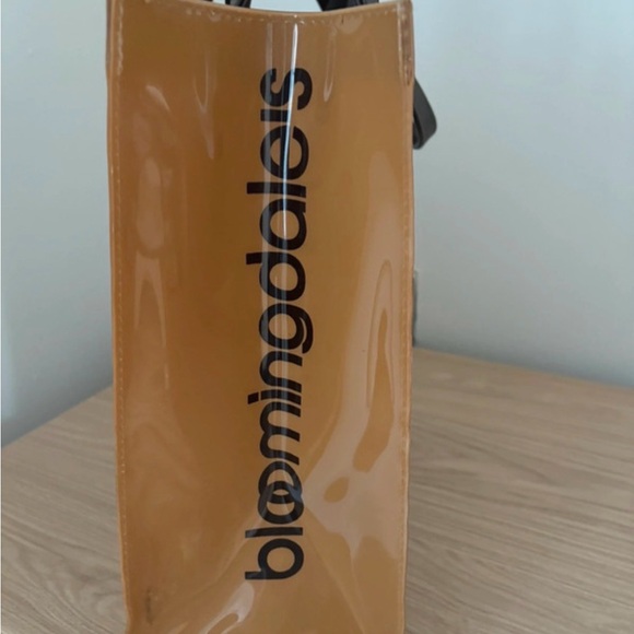 Bloomingdale's Medium Brown Tote Bag - Picture 2 of 5